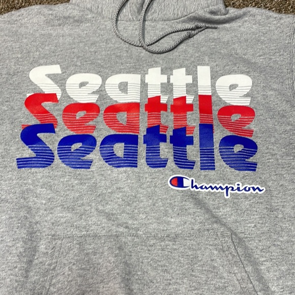 Champion Seattle Hoodie. Men’s size S. - Picture 2 of 9